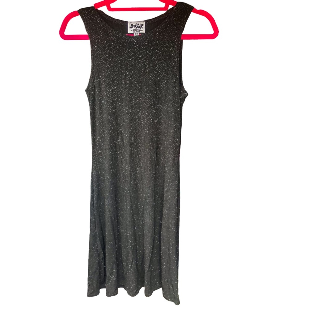 Vintage Black Sparkle Dress